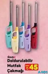 MASK DOLDURULABİLİR MUTFAK ÇAKMAĞI fiyat ve kampanya bilgisi